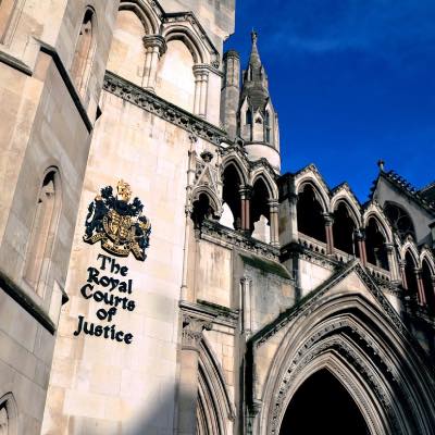 Royal Courts of Justice in London